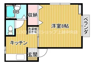シティヴィラージュ【1階】の間取り