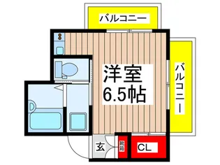 オネスティ船橋五番館【10階】の間取り