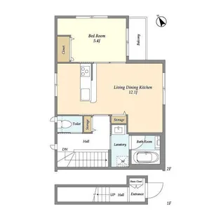 Grand Stamm【2階】の間取り