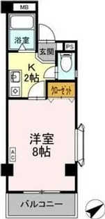 愛知県名古屋市千種区朝岡町3【マンション】の間取り