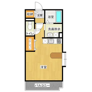 アール・ウェール【1階】の間取り