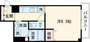 Verdesian【8階】の間取り