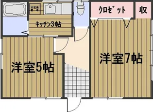 岡山県岡山市北区神田町2【一戸建】の間取り