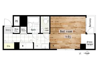 BELLA VOCE【2階】の間取り