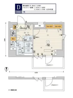 東京都墨田区緑1【マンション】の間取り