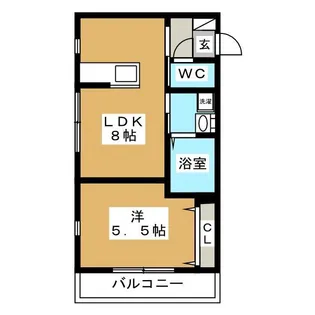 エトワールSuzue【3階】の間取り