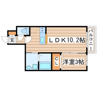 マノール【1階】の間取り