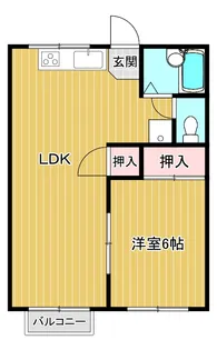 サンライフガーデン【2階】の間取り