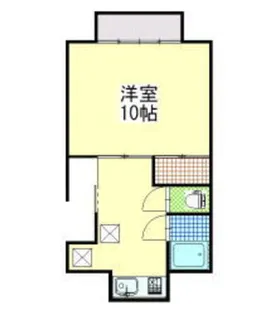 クレルデリュヌ【1階】の間取り