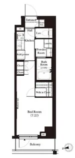 アーバンパーク江古田の森【1階】の間取り