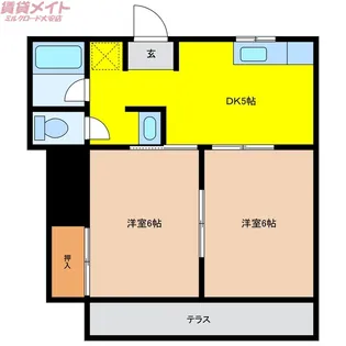 ソフィア【1階】の間取り