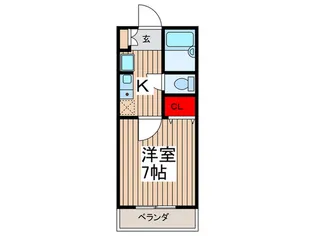 メゾンプロシード【1階】の間取り