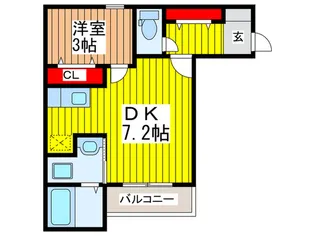 La Luceさいたま新都心【1階】の間取り
