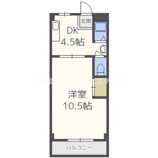 リアライズ北加賀屋【2階】の間取り