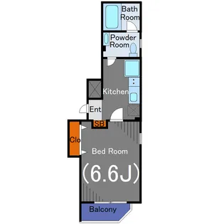 グランデュオ駒沢II【3階】の間取り