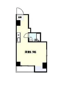 脇田ビル【4階】の間取り