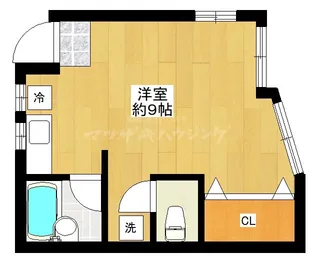 スターフィールズ幡ヶ谷【1階】の間取り