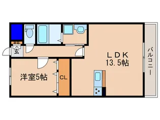 コテージ千秀守山2番館【4階】の間取り
