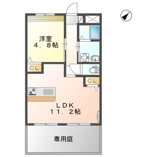 アーバンライフ12【1階】の間取り