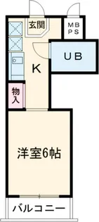 パースサイド【1階】の間取り