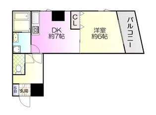 クリア・スイング【4階】の間取り