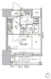 RELUXIA品川西大井【2階】の間取り