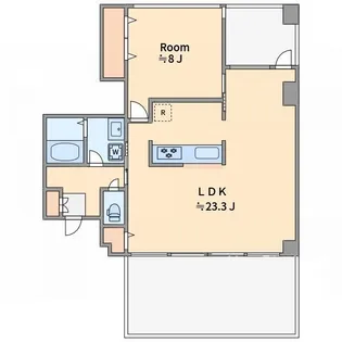 コアセブン【3階】の間取り