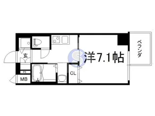 アール大阪グランデ【2階】の間取り