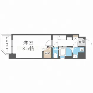 ミラージュパレス梅田グランツ【3階】の間取り