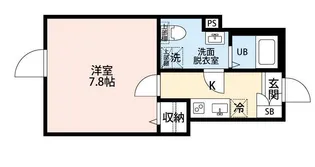 The Machiya Court【1階】の間取り