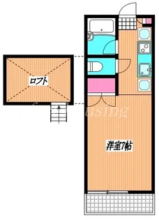 ラ・コートYuzu【2階】の間取り