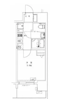 GENOVIA浅草VII【3階】の間取り