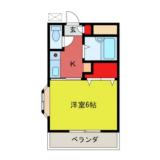 Sハイム宮崎【1階】の間取り