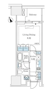 麻布台ヒルズレジデンスB【11階】の間取り