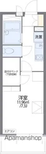 レオパレススカイトレイン【4階】の間取り