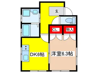 細根方【1階】の間取り