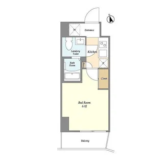 コンフォリア・リヴ川崎南幸町【3階】の間取り