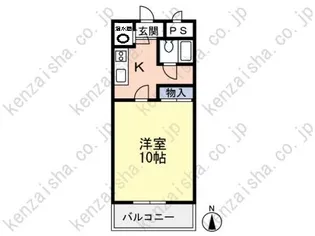 降旗ビル【4階】の間取り
