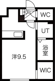 laulea学園前【3階】の間取り