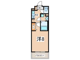 リバービュー横浜【1階】の間取り