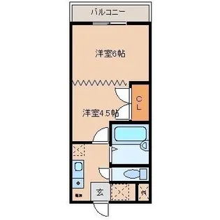 アクアステージ大在【4階】の間取り
