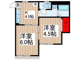 マロンコ-ポ【2階】の間取り