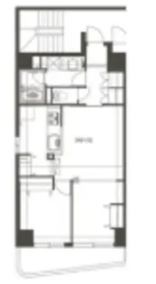 インプルーブ上野松が谷【4階】の間取り