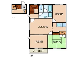 ウィルコートの間取り
