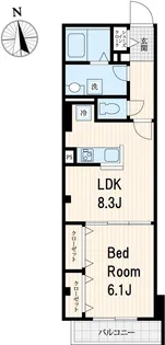 目白タウニー【2階】の間取り