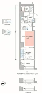 アーバネックス日本橋馬喰町【9階】の間取り