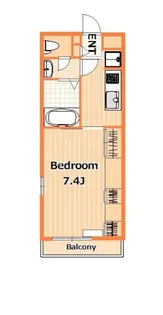 リブリサン【1階】の間取り