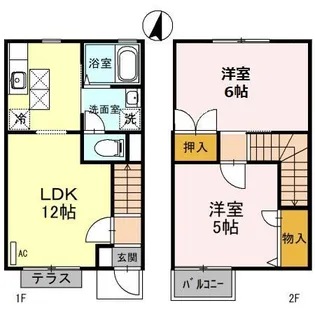 アネックス A【2階】の間取り