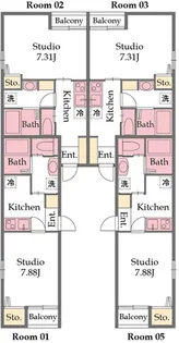 プランドールIII【2階】の間取り