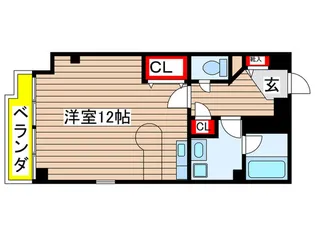 ラヴィアンムロガ【3階】の間取り